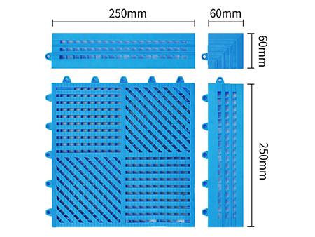 Anti Slip Drainage Interlocking Mats-Jclear